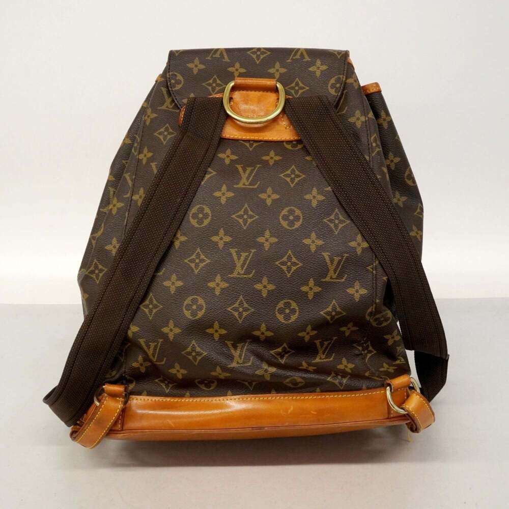 LOUIS VUITTON Brown Monogram Backpack - Picture 14 of 14
